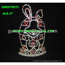 Vacaciones Rhinestone tiara crown